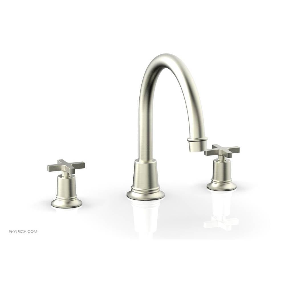 Phylrich - D/Tub Set To, Cross Hdl - Satin Nickel
