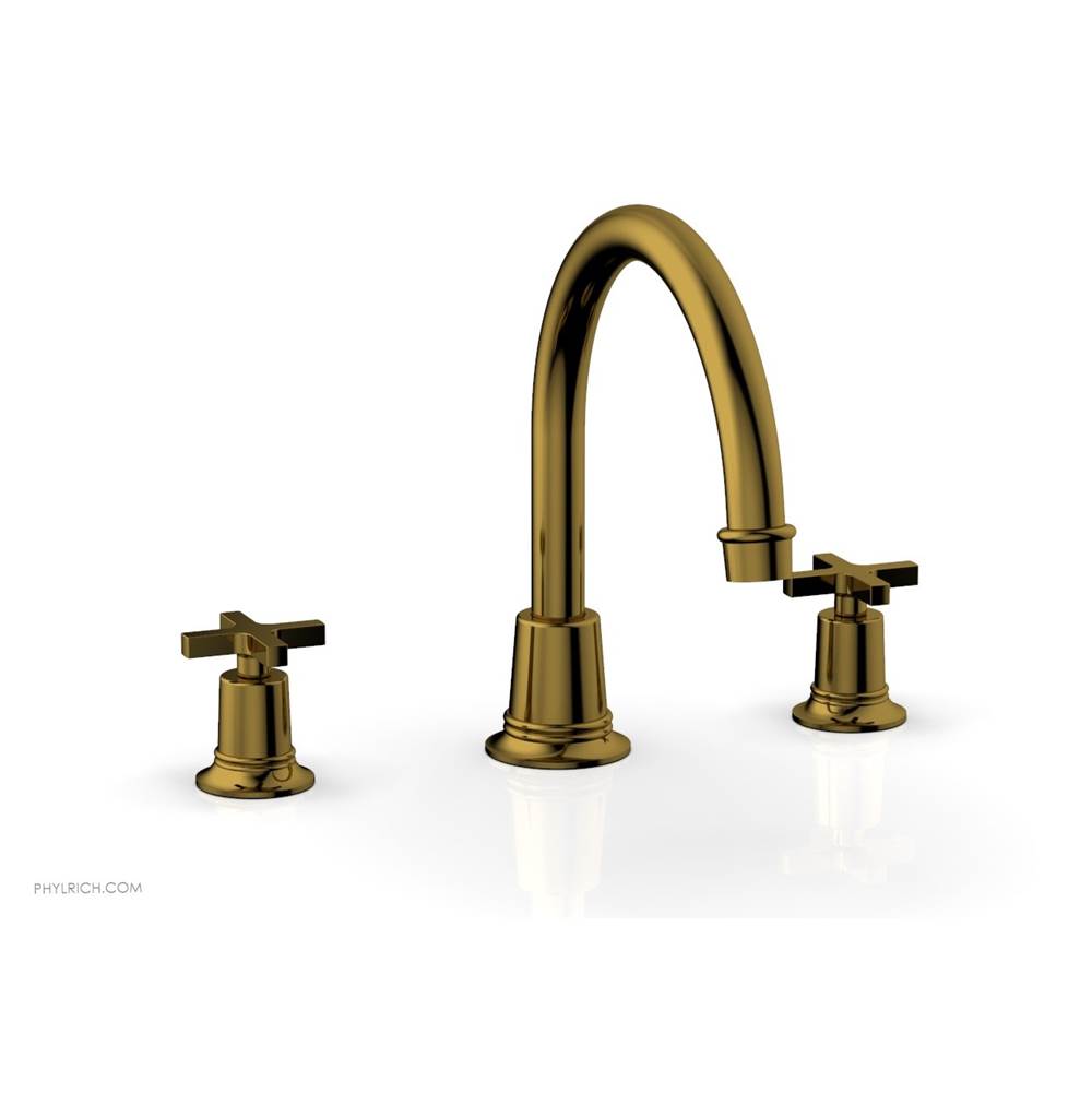 Phylrich - D/Tub Set To, Cross Hdl - French Brass