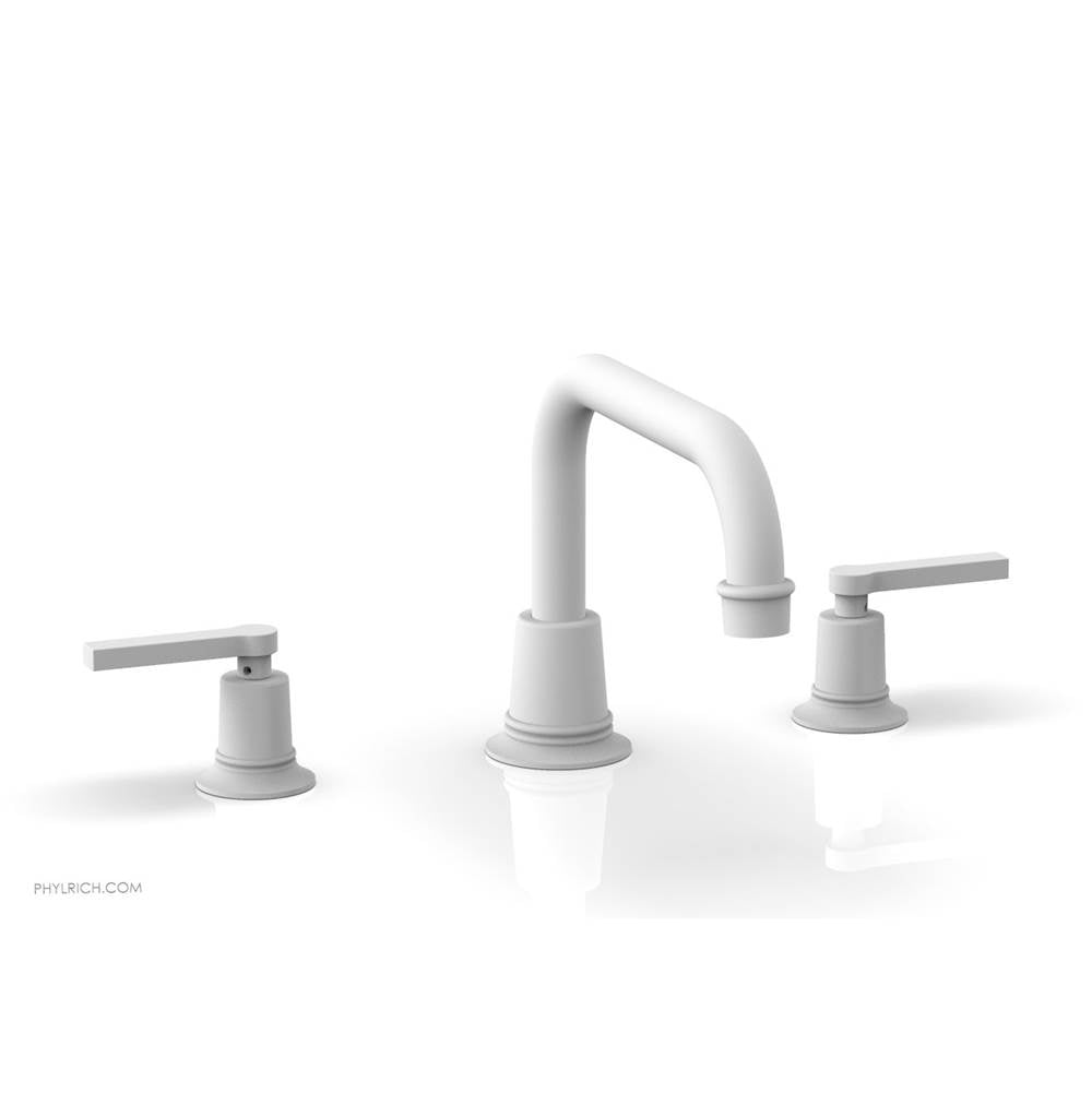 Phylrich - D/Tub Set To, Lever Hdl Flat Spout - Satin White