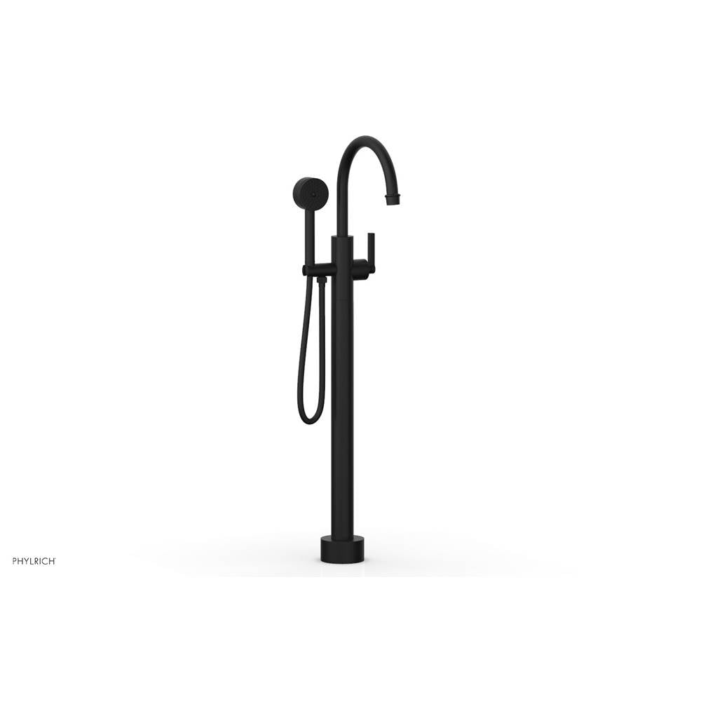 Phylrich - Floor Mount Tub Filler Lever Hdl - Matte Black