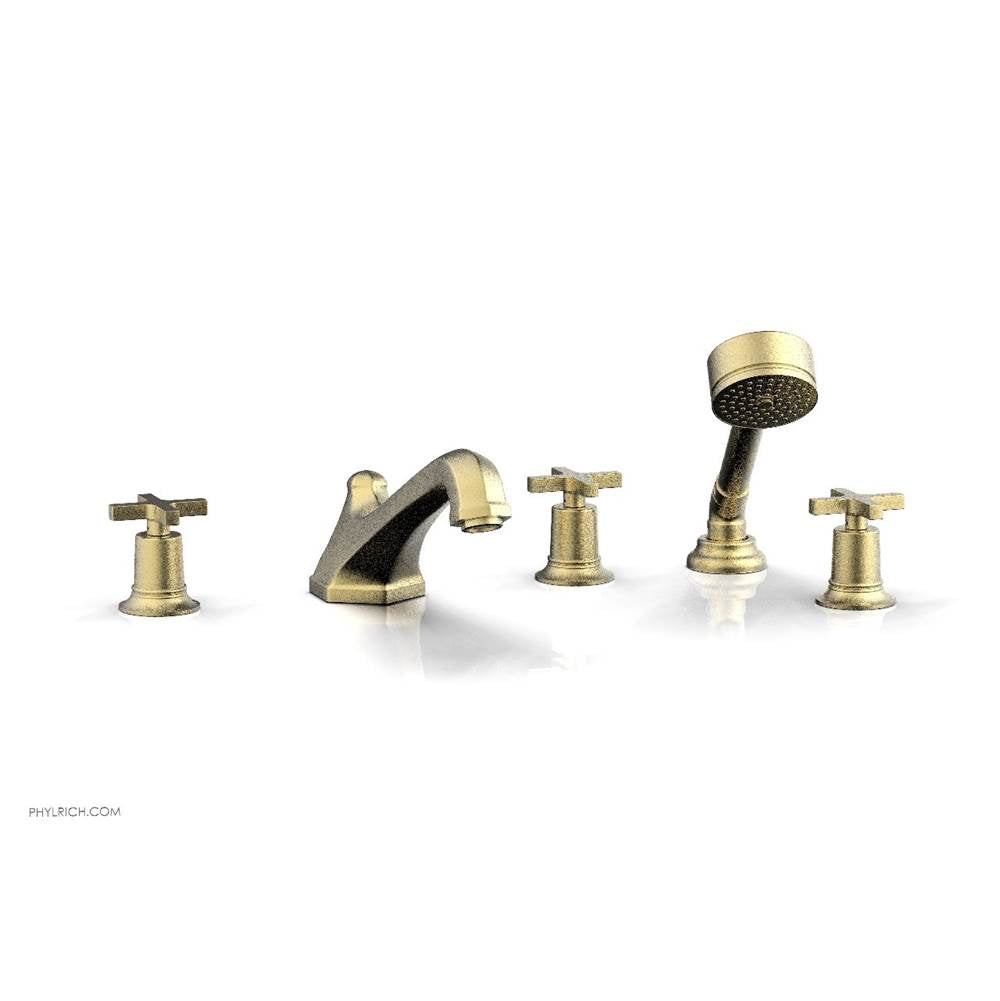 Phylrich - D/Tub W Hs To, Cro Hdl - Burnished Gold