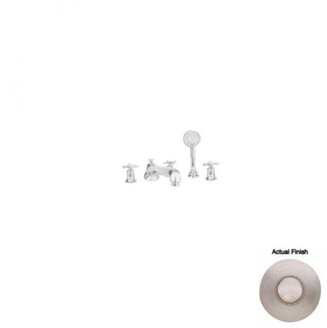 Phylrich - D/Tub W Hs To, Lev Hdl - Satin Nickel