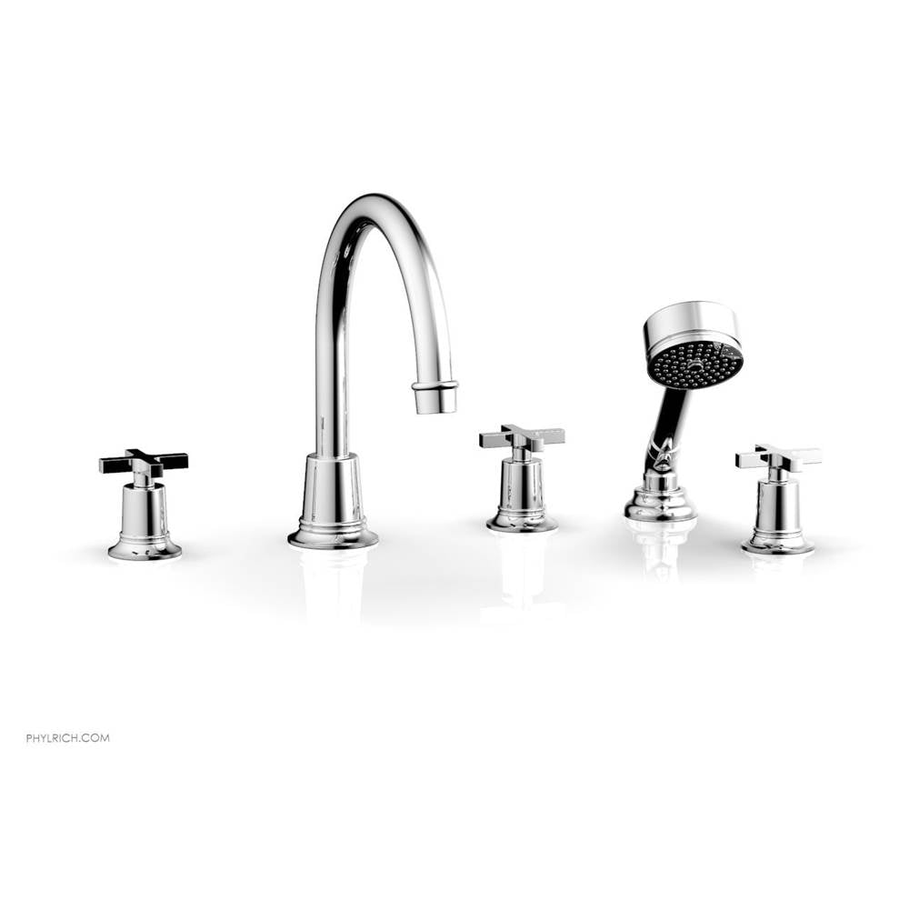 Phylrich - D/Tub W Hs To, Cro Hdl - Polished Chrome