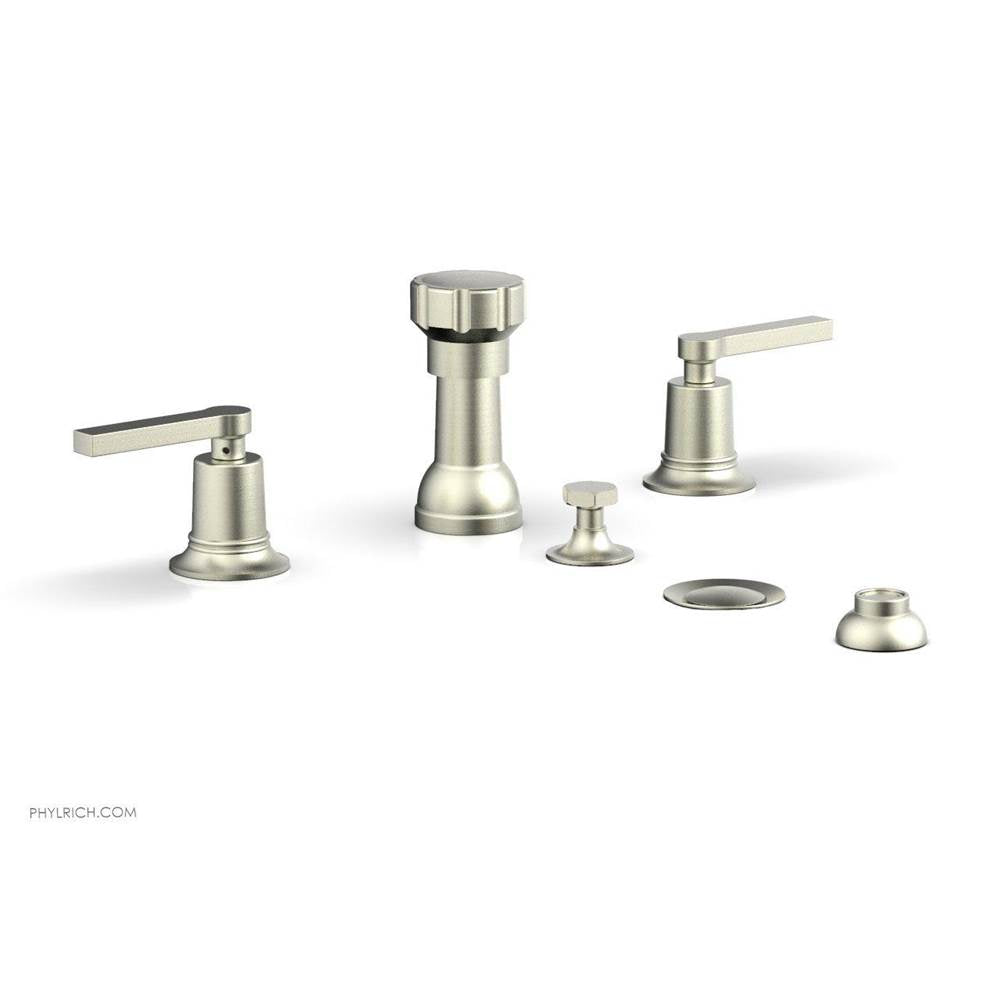 Phylrich - 4 Hole Bidet, Lever Hdl - Satin Nickel