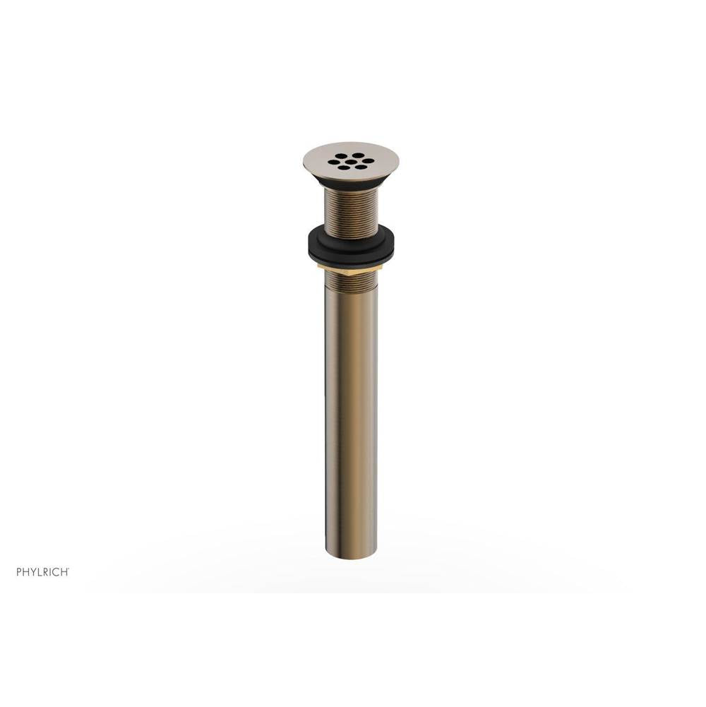 Phylrich - Grid Drain - Antique Brass