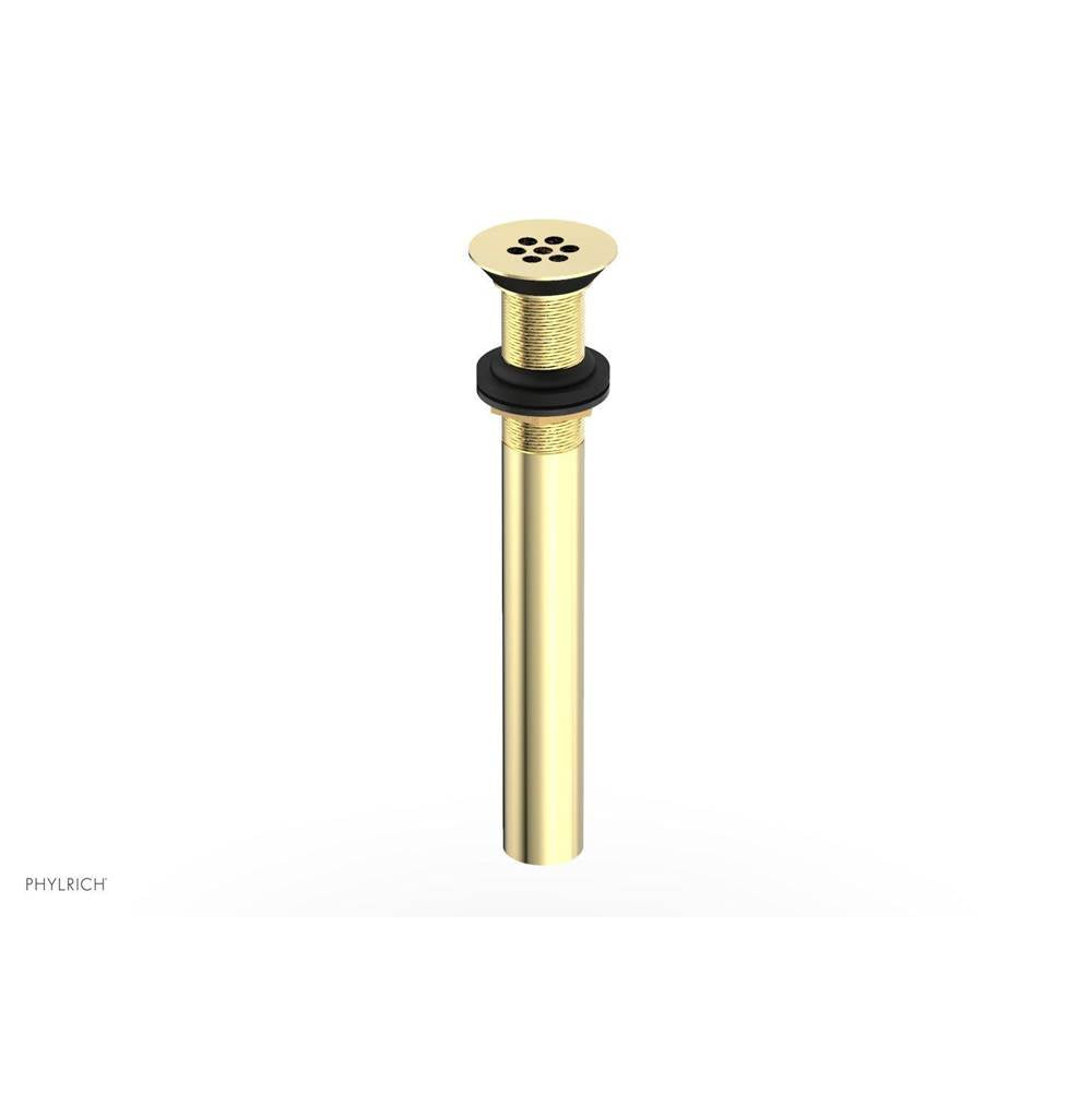 Phylrich - Grid Drain - Polished Brass