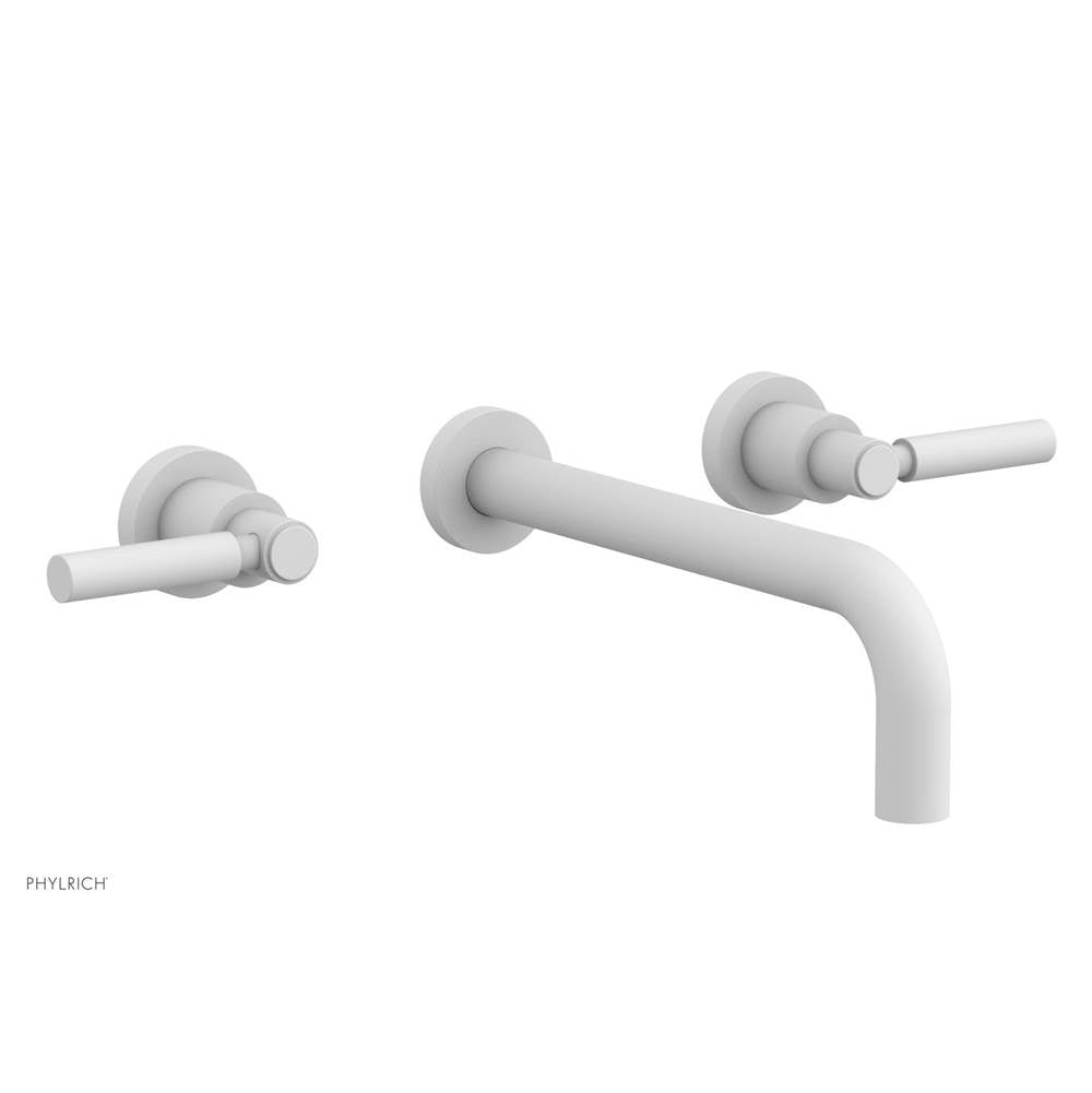 Phylrich - Basic Lever Wall Tub - Satin White