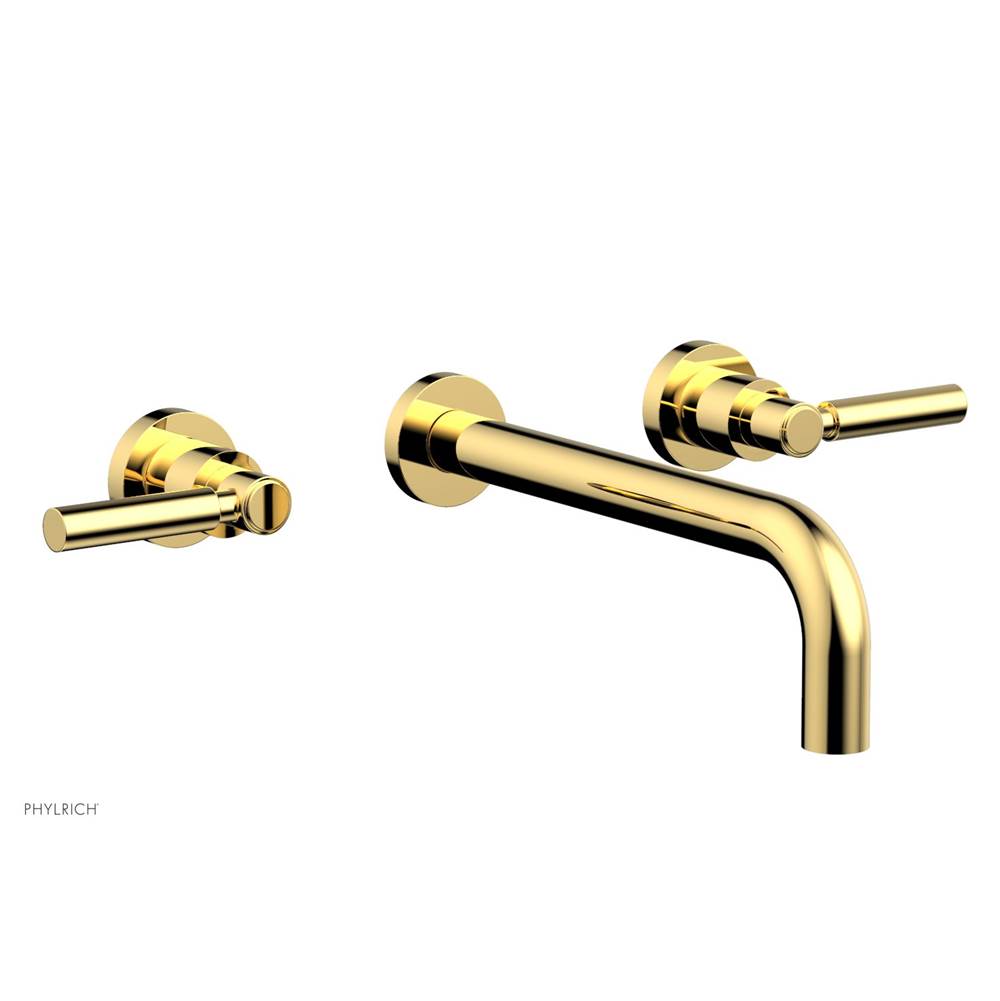 Phylrich - Basic Lever Wall Tub - Polished Gold