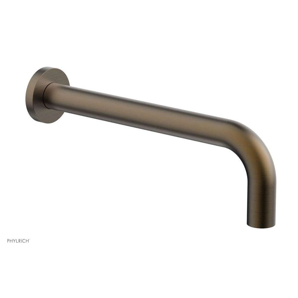 Phylrich - BASIC Wall Tub 10'' Spout Only D1130X3-10 - Old English Brass