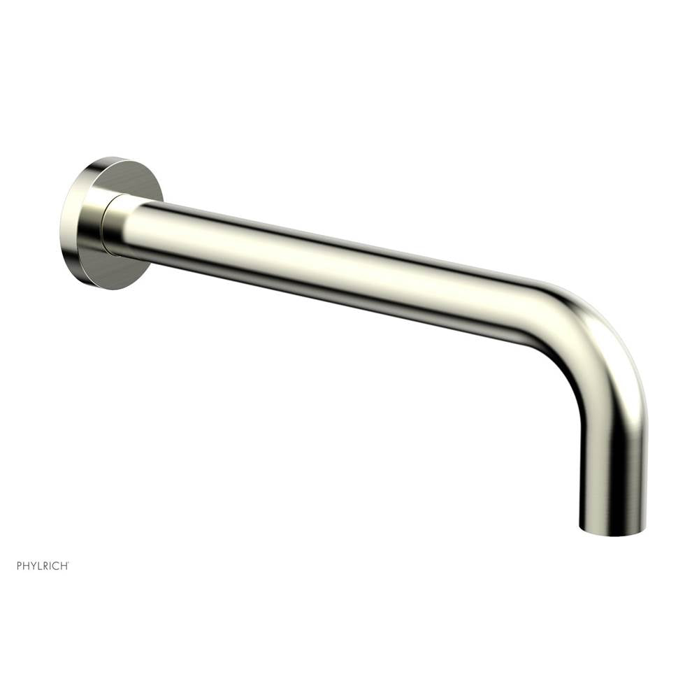 Phylrich - Wall Tub Spout 10'' Basic - Satin Nickel