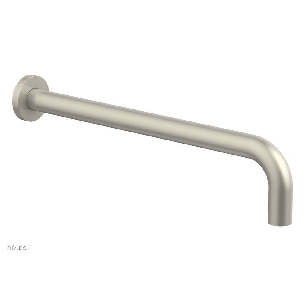 Phylrich - Basic 14'' Wall Tub Spout - Burnished Nickel