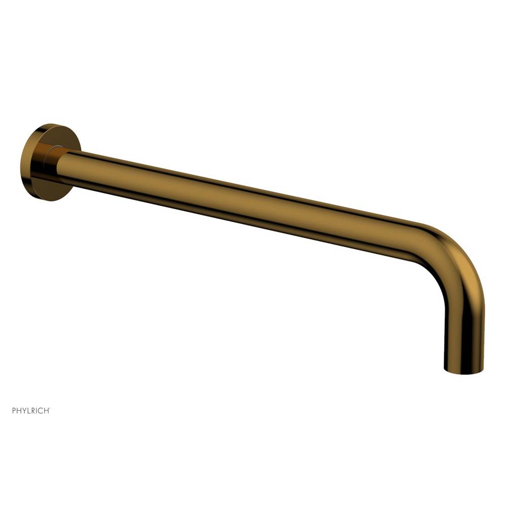 Phylrich - Basic 14'' Wall Tub Spout - French Brass