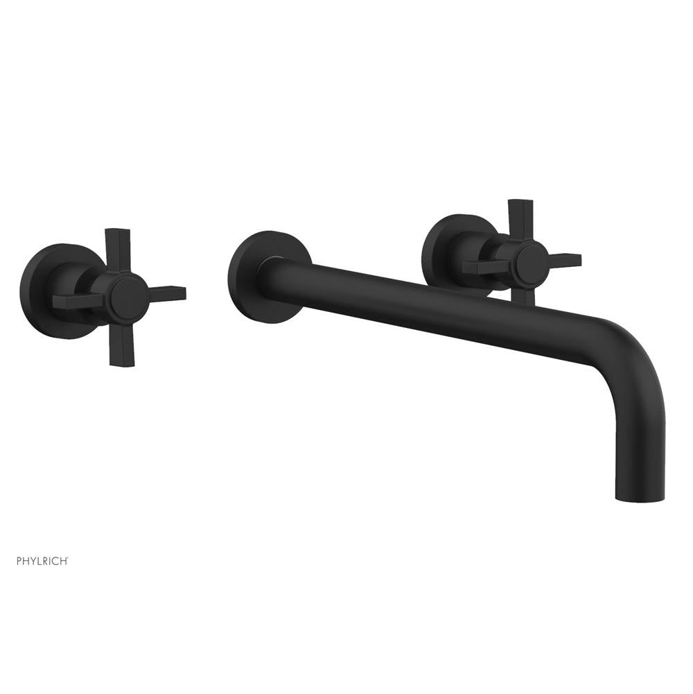 Phylrich - Basic Bld Wall Tub - Matte Black