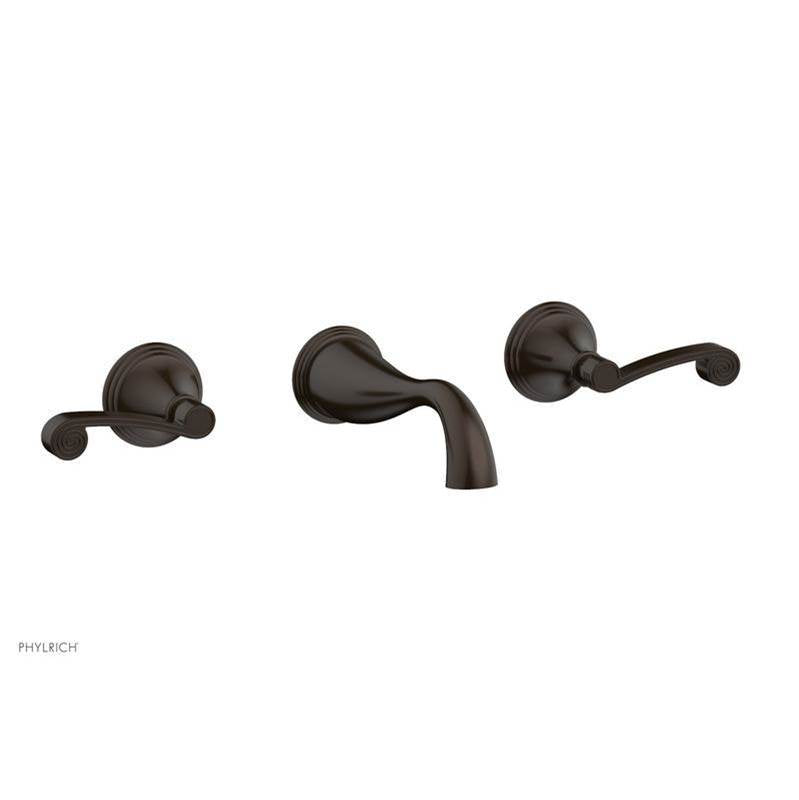 Phylrich - 3Ring Curved Handle - Antique Bronze