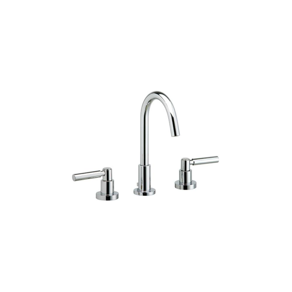 Phylrich - BASIC Widespread Faucet, 10.5'' High Spout, Lever Handles - Satin chrome