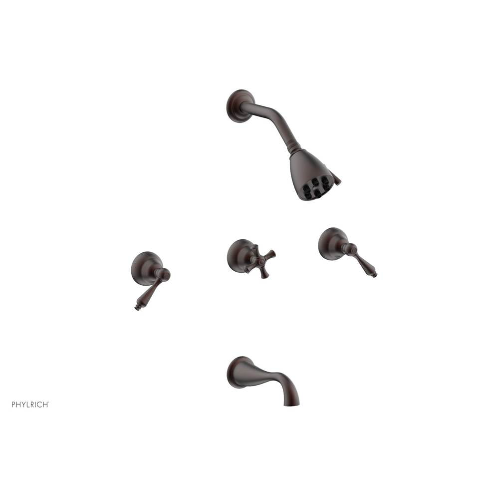 Phylrich - Revere 3 Handle T - Weathered Copper