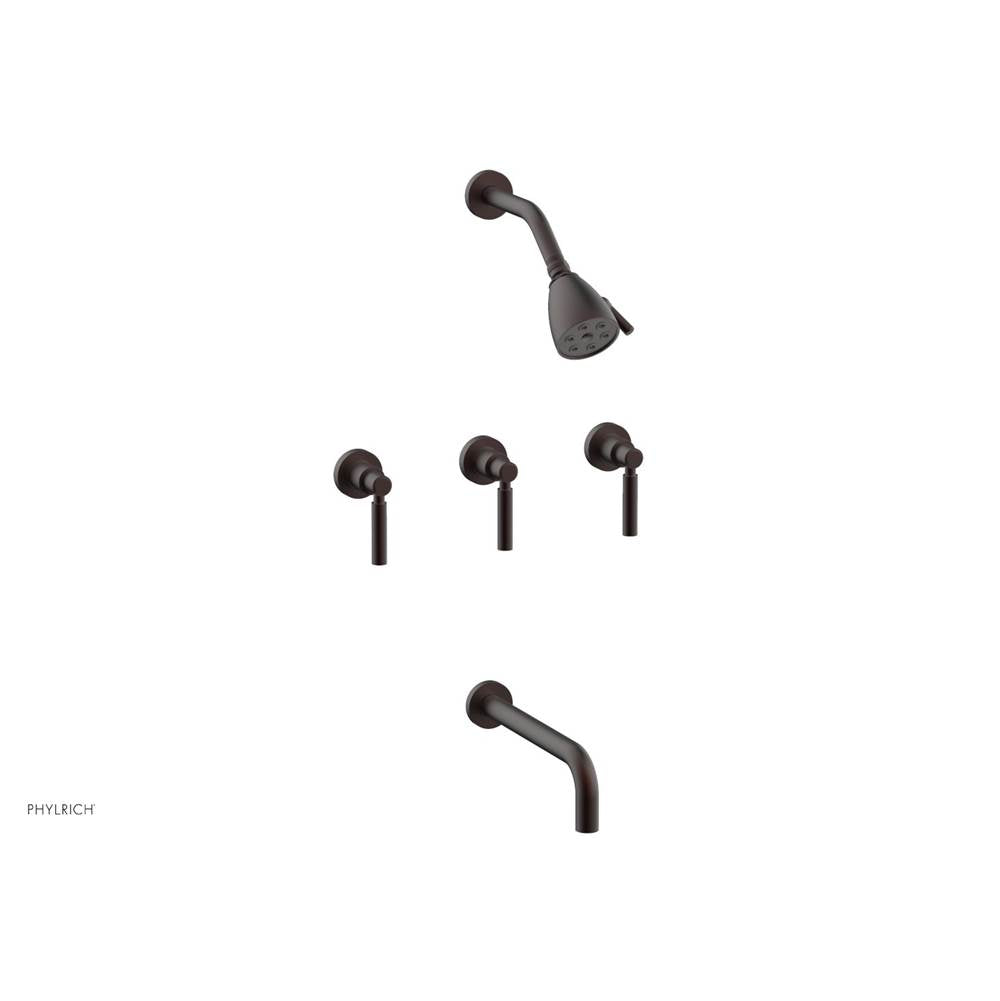 Phylrich - Basic Lever 3 Handle - Weathered Copper