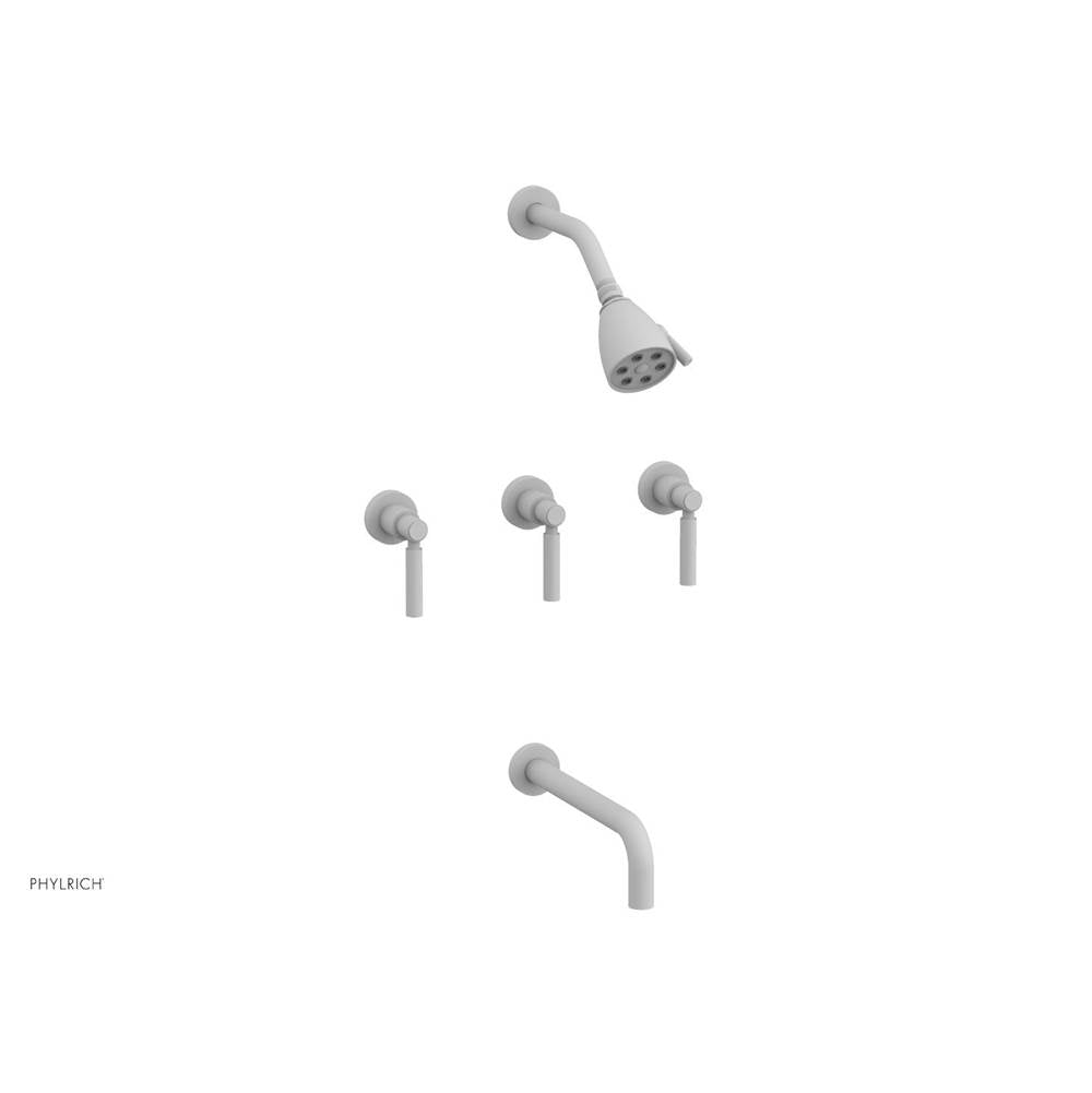 Phylrich - Basic Lever 3 Handle - Satin White