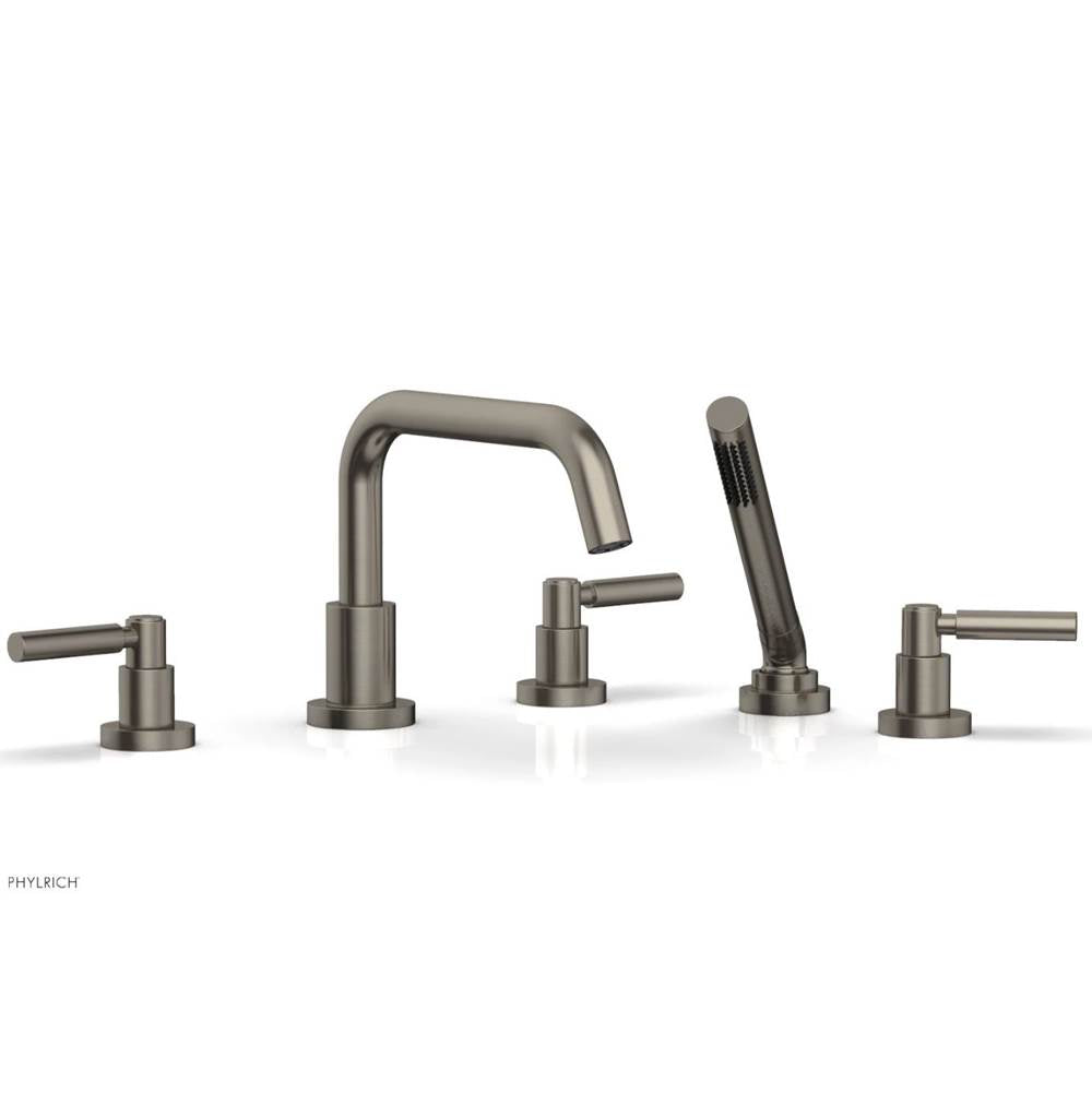 Phylrich - Basic Lever Deck Tub - Pewter
