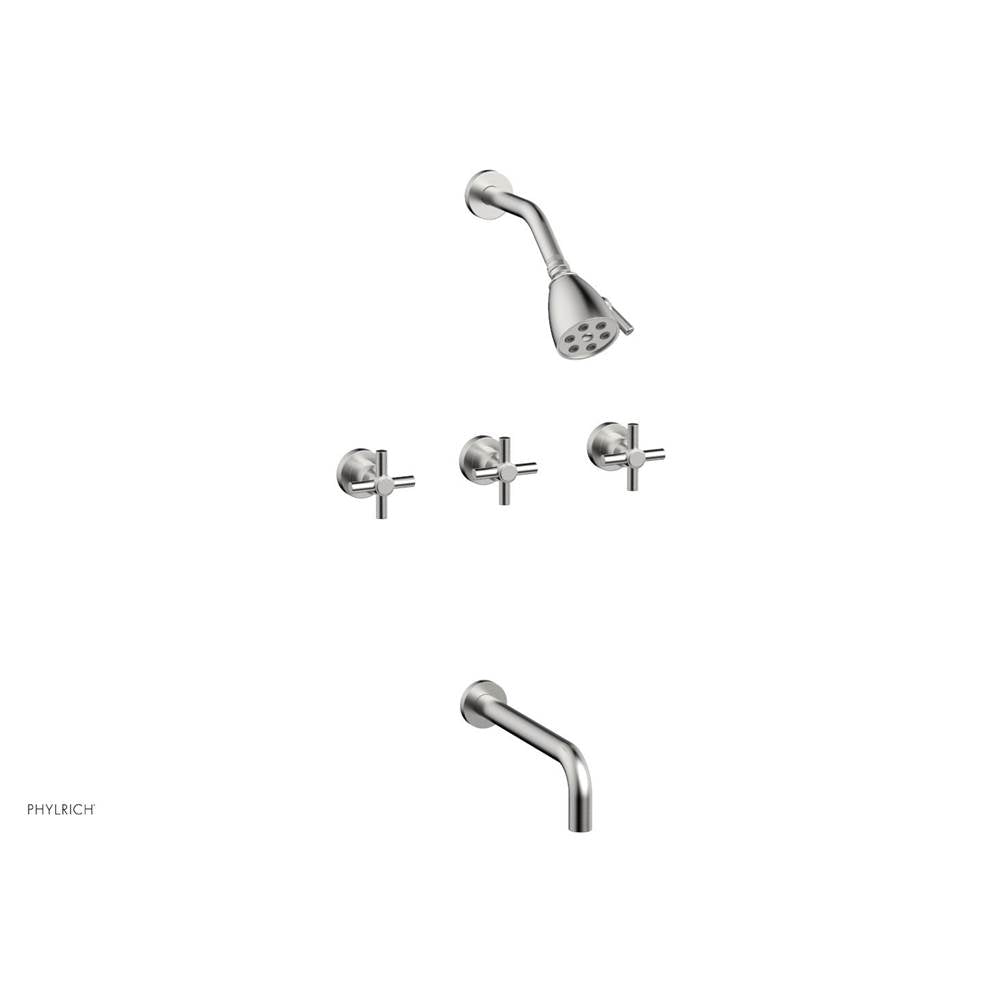Phylrich - Basic Crs 3 Handle - Satin chrome