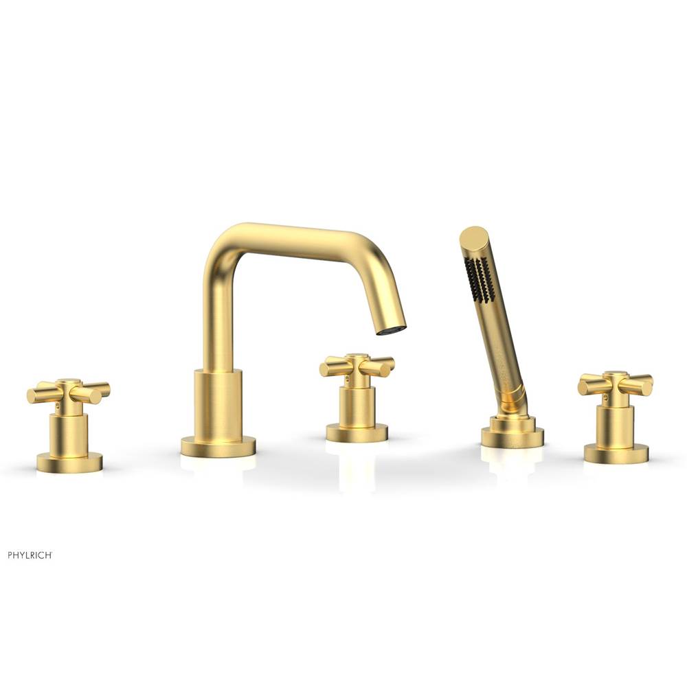 Phylrich - Basic Crs Deck Tub W - Burnished Gold