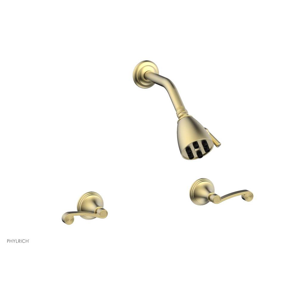 Phylrich - 3Ring Curved Handle - Burnished Gold