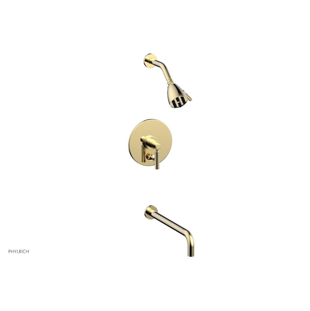 Phylrich - Basic Lever Pressure - Polished Brass Uncoated