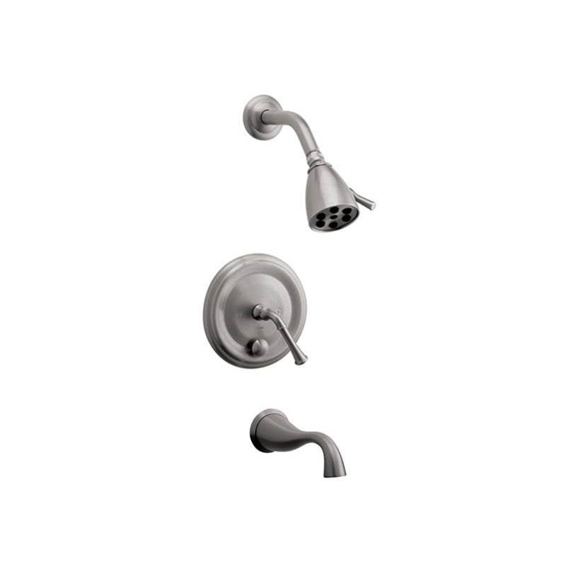 Phylrich - 3Ring Bent Lever P - Old English Brass