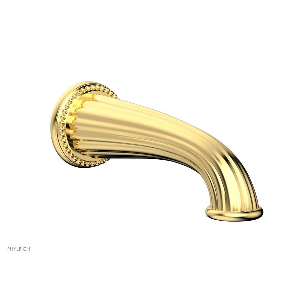 Phylrich - Georgean W/T Spout - Burnished Gold