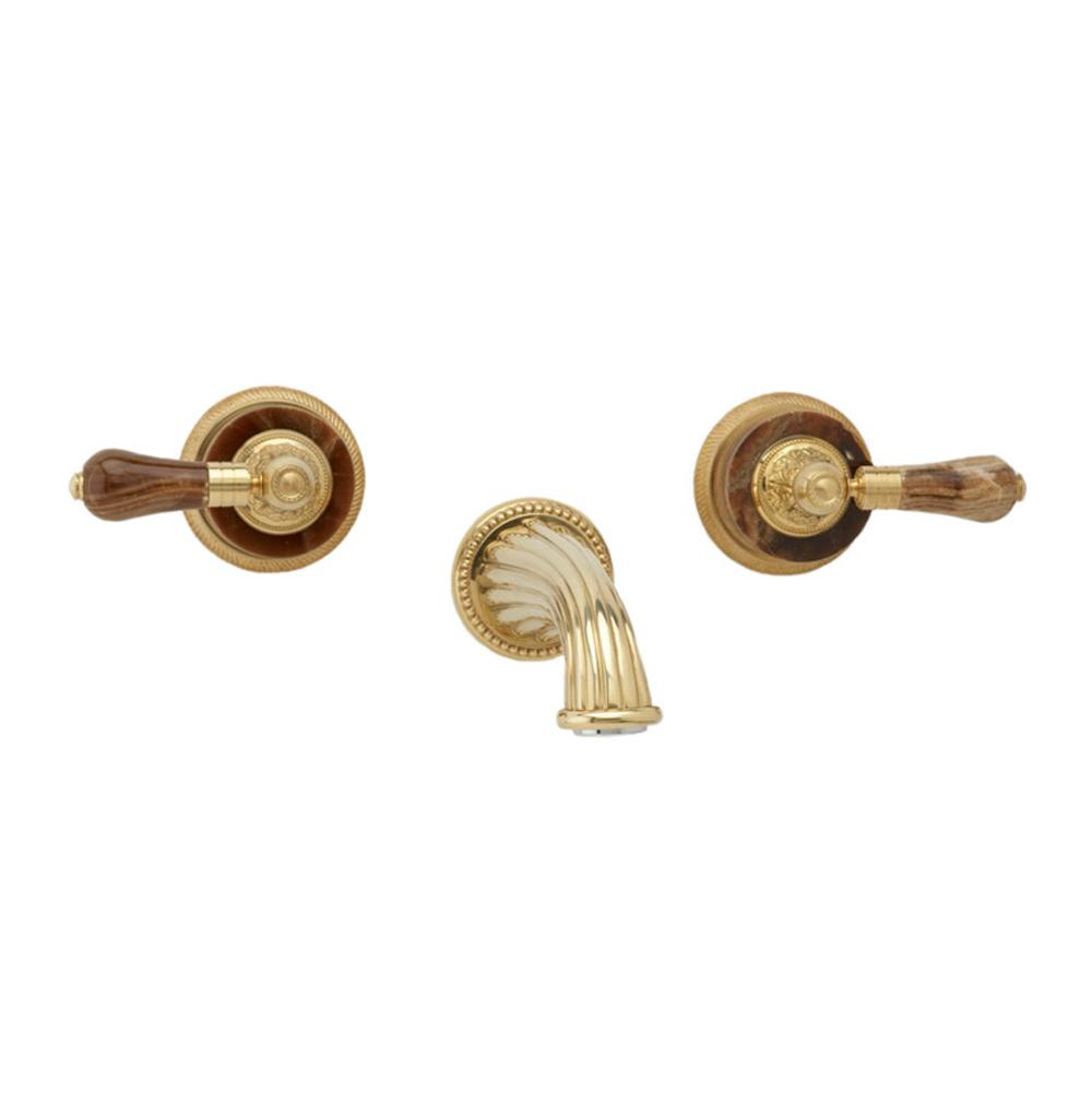 Phylrich - VERSAILLES Wall Tub Set K1241 - Old English Brass
