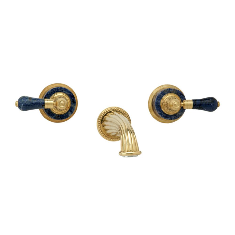 Phylrich - VERSAILLES Wall Tub Set K1242 - Old English Brass