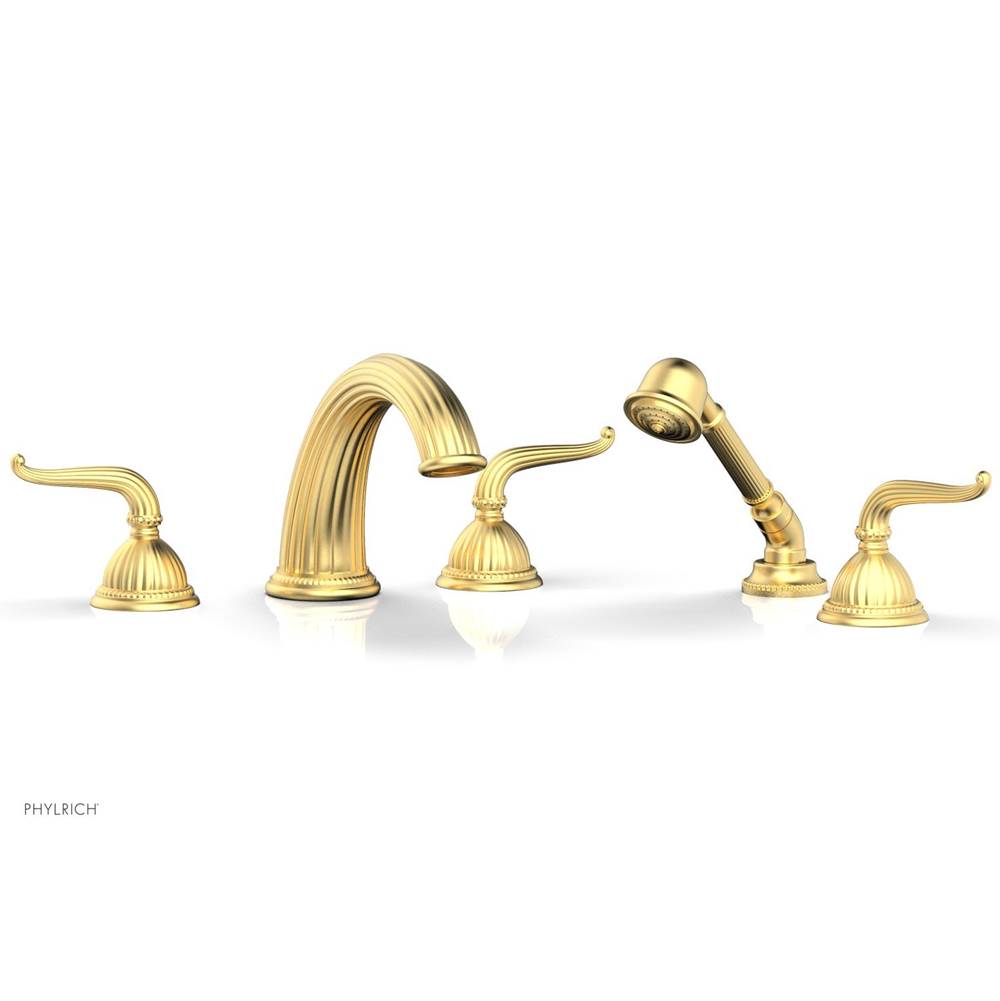 Phylrich - Deck Tub With Hand - Burnished Gold