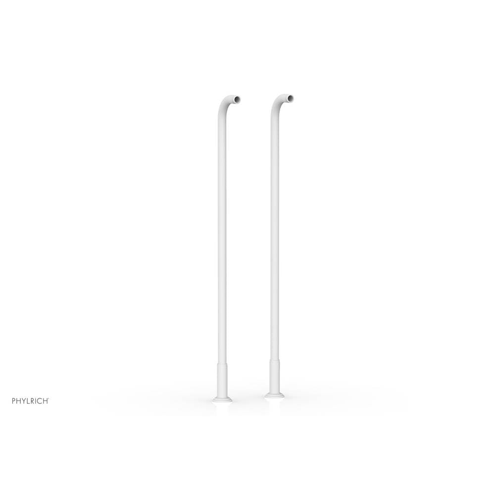 Phylrich - 36In Floor Ext. Old Tyme - Satin White