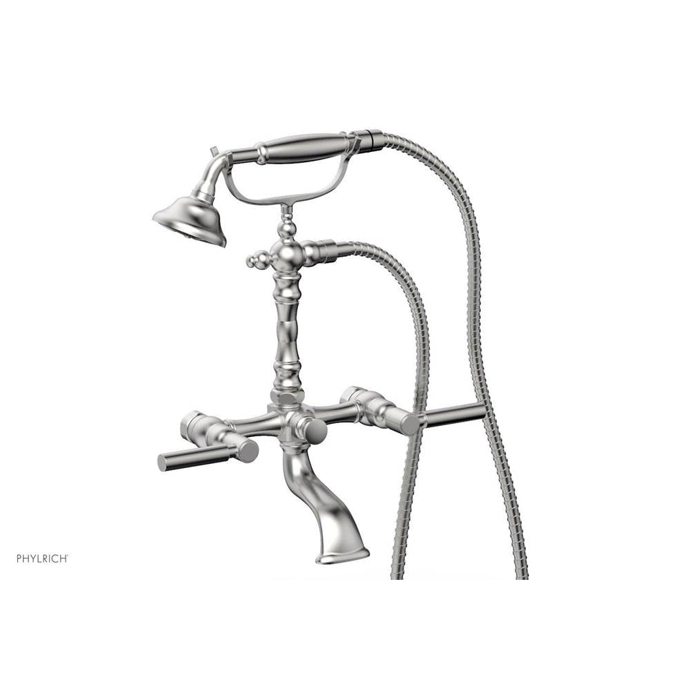Phylrich - Basic Lever Handle On Exposed Tub & Shwr Set - Satin chrome