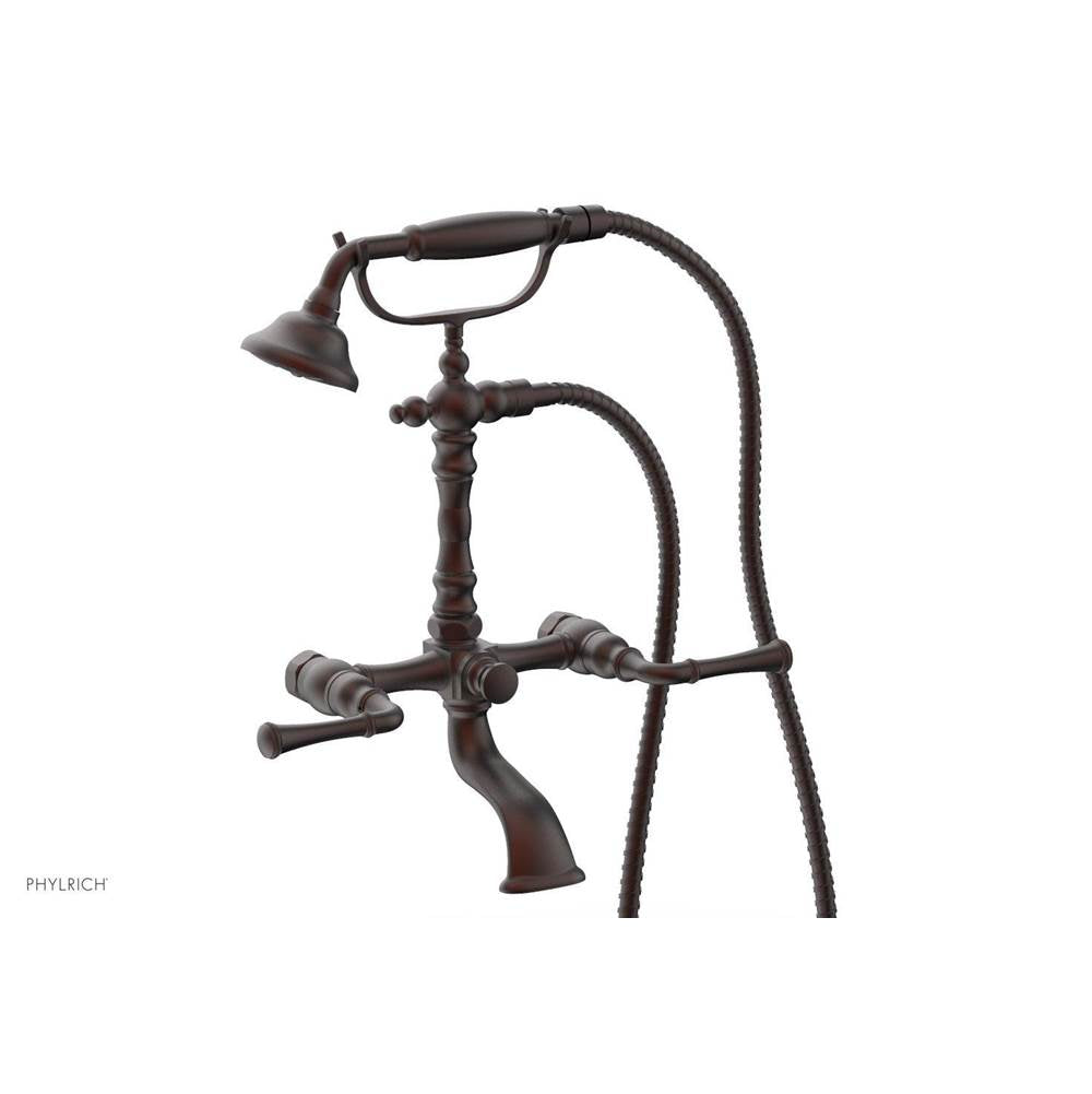 Phylrich - Beaded Lever Handle Exposed T/S Set - Weathered Copper