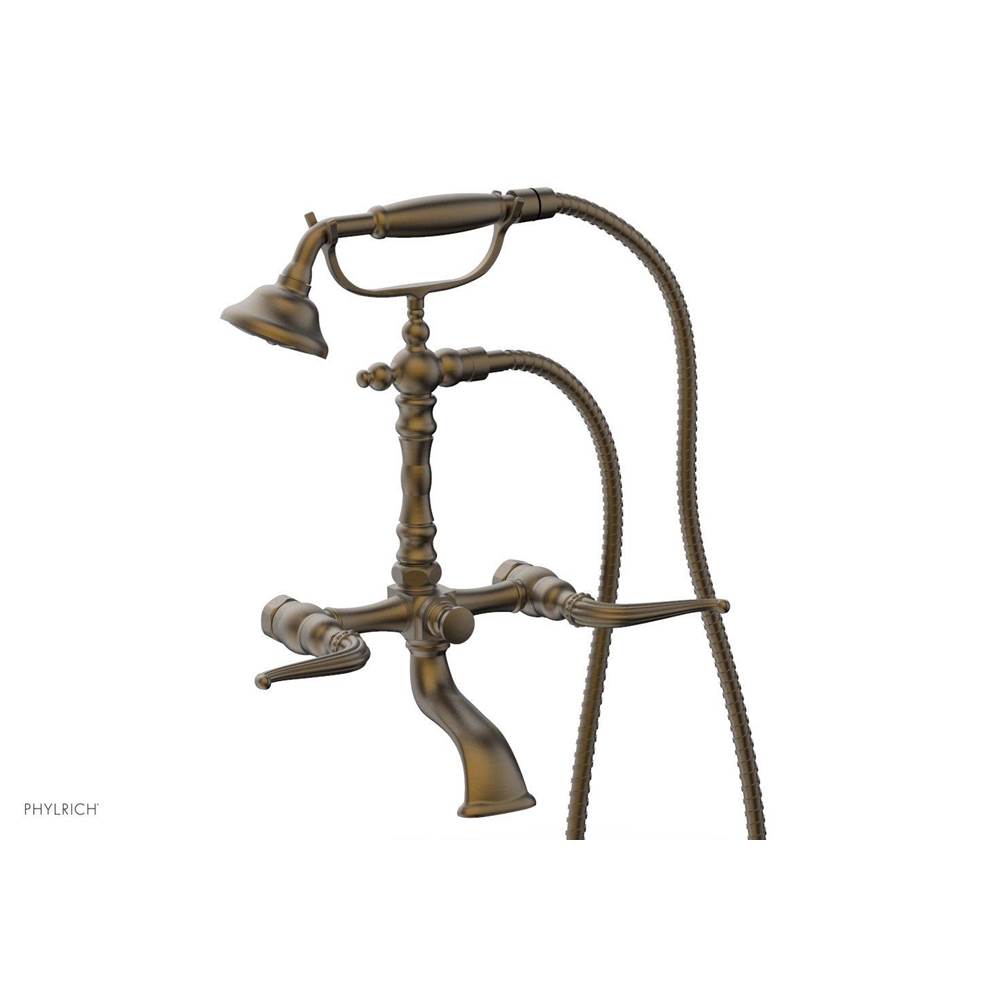 Phylrich - GEORGIAN & BARCELONA Exposed Tub & Hand Shower - Lever Handle K2393-18 - Old English Brass