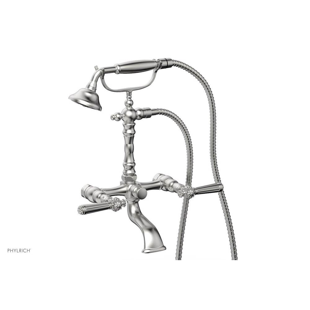 Phylrich - MARVELLE Exposed Tub & Hand Shower - Lever Handle K2393-54 - Satin chrome