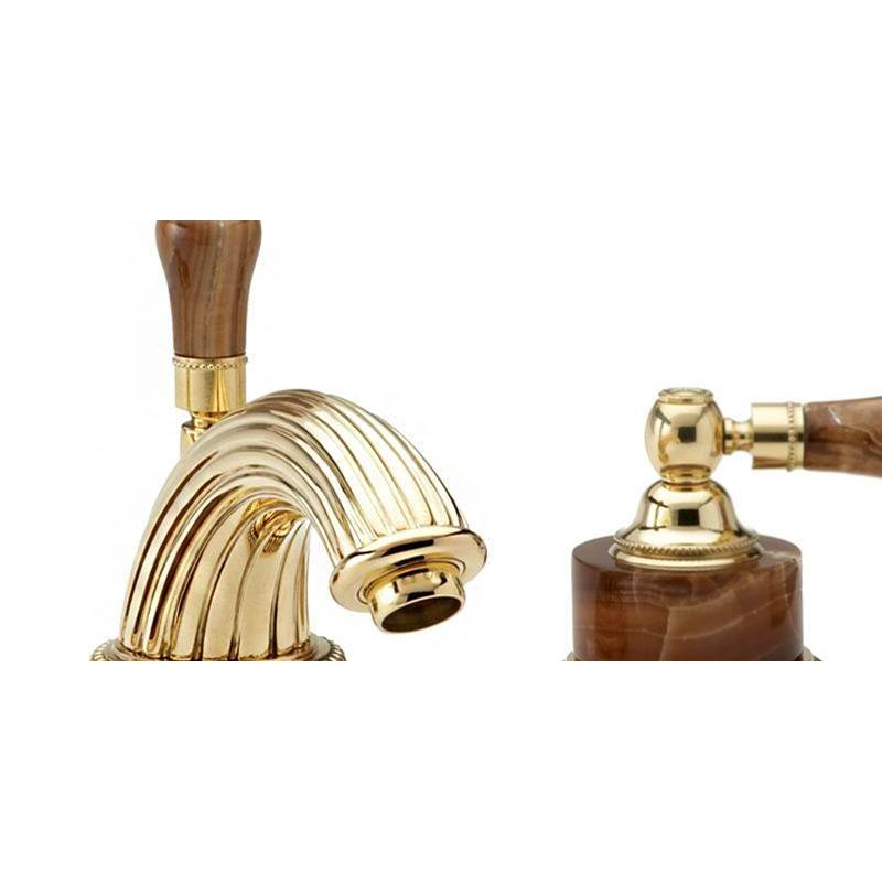 Phylrich - Lav, Mont Brown Onyx - Polished Brass