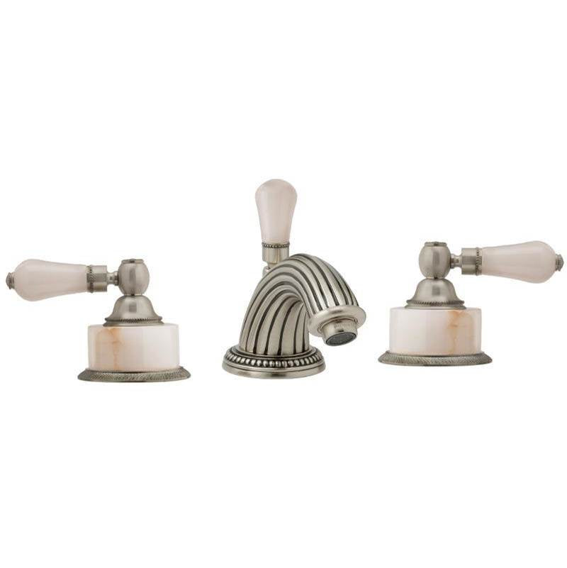 Phylrich - REGENT Widespread Faucet Pink Onyx K273 - Old English Brass