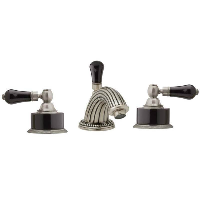 Phylrich - REGENT Widespread Faucet Black Onyx K274 - Old English Brass