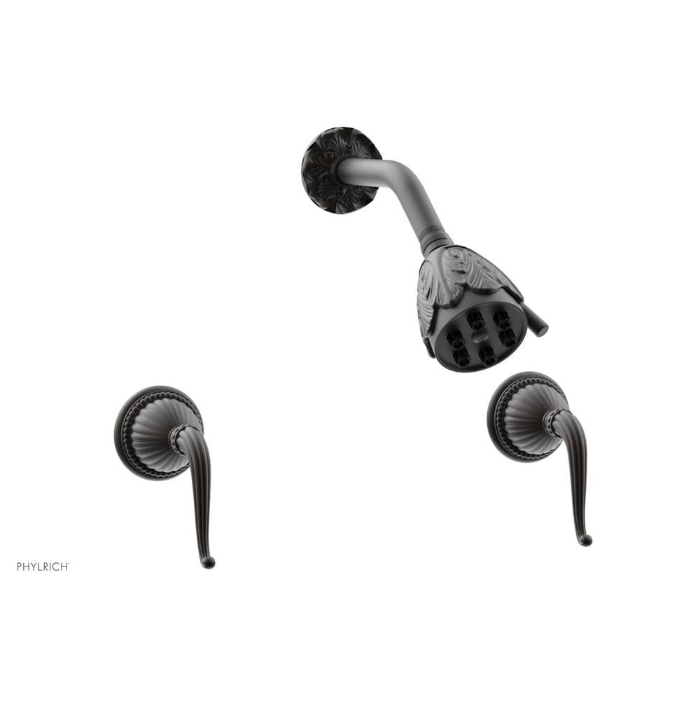 Phylrich - 2 Handle Shower, Geo - Oil Rubbed Bronze