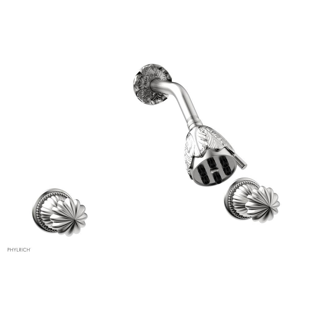 Phylrich - 2 Handle Shower, B - Satin chrome