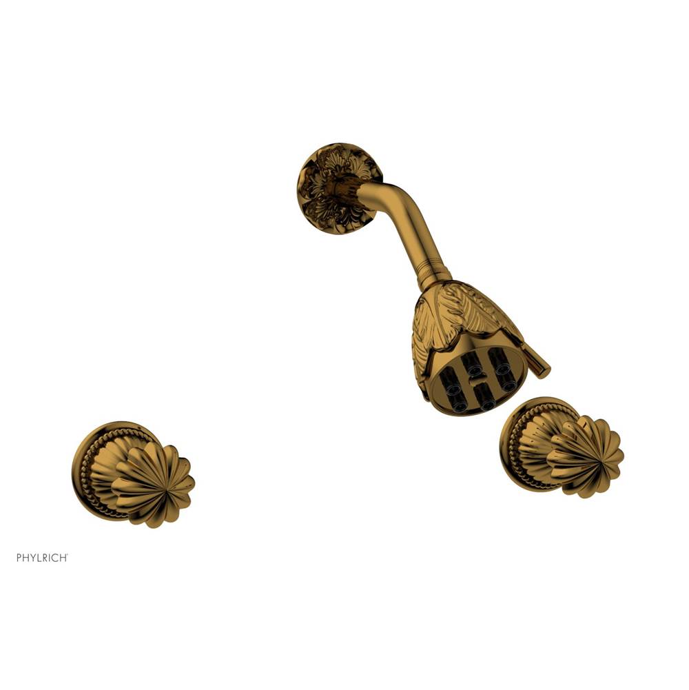 Phylrich - 2 Handle Shower, B - French Brass