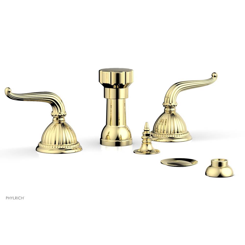 Phylrich - Bidet W/Vertical Spray - Polished Brass