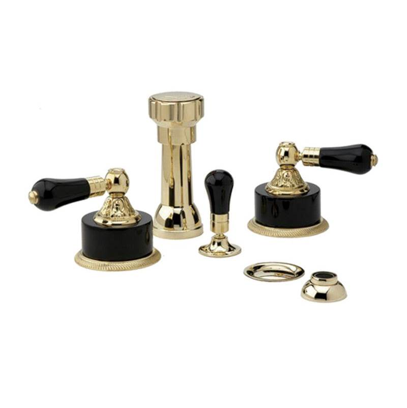 Phylrich - VERSAILLES Four Hole Bidet Set K4244 - Old English Brass