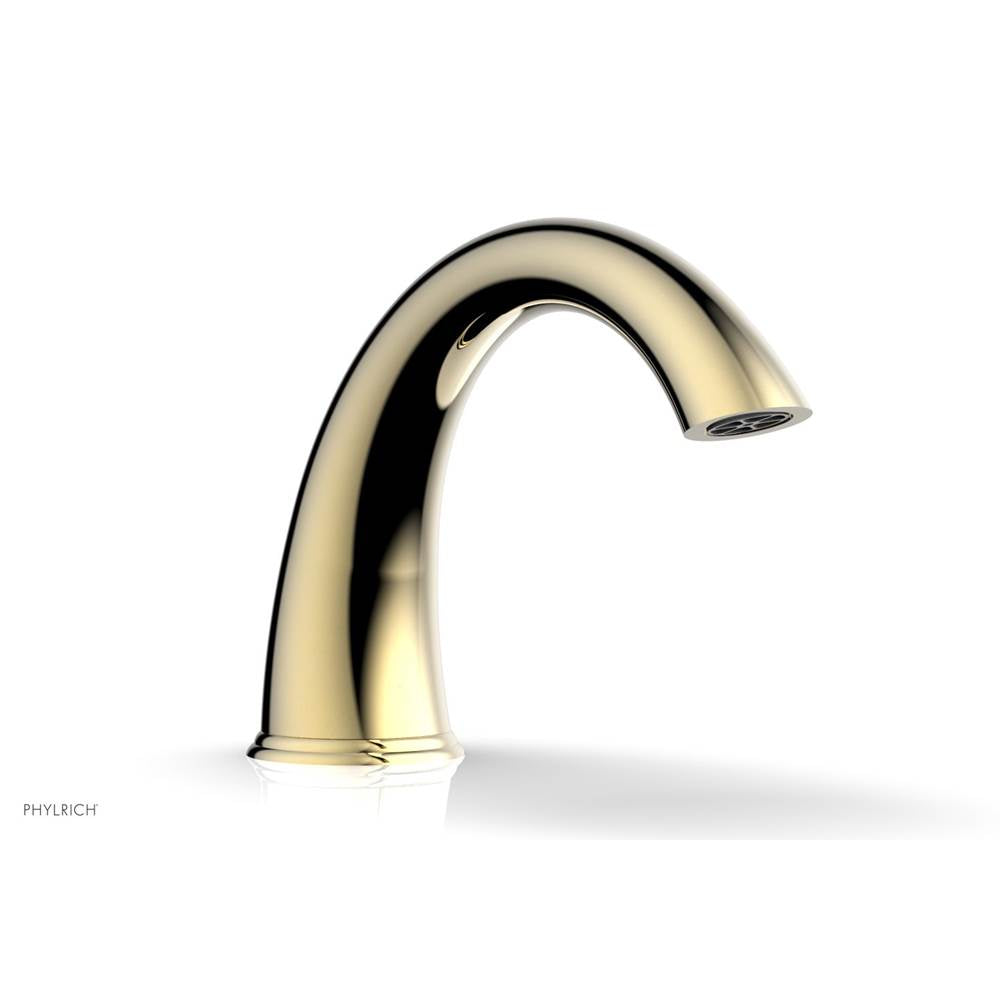 Phylrich - Deck Tub Spt, High Arc - Polished Brass Uncoated