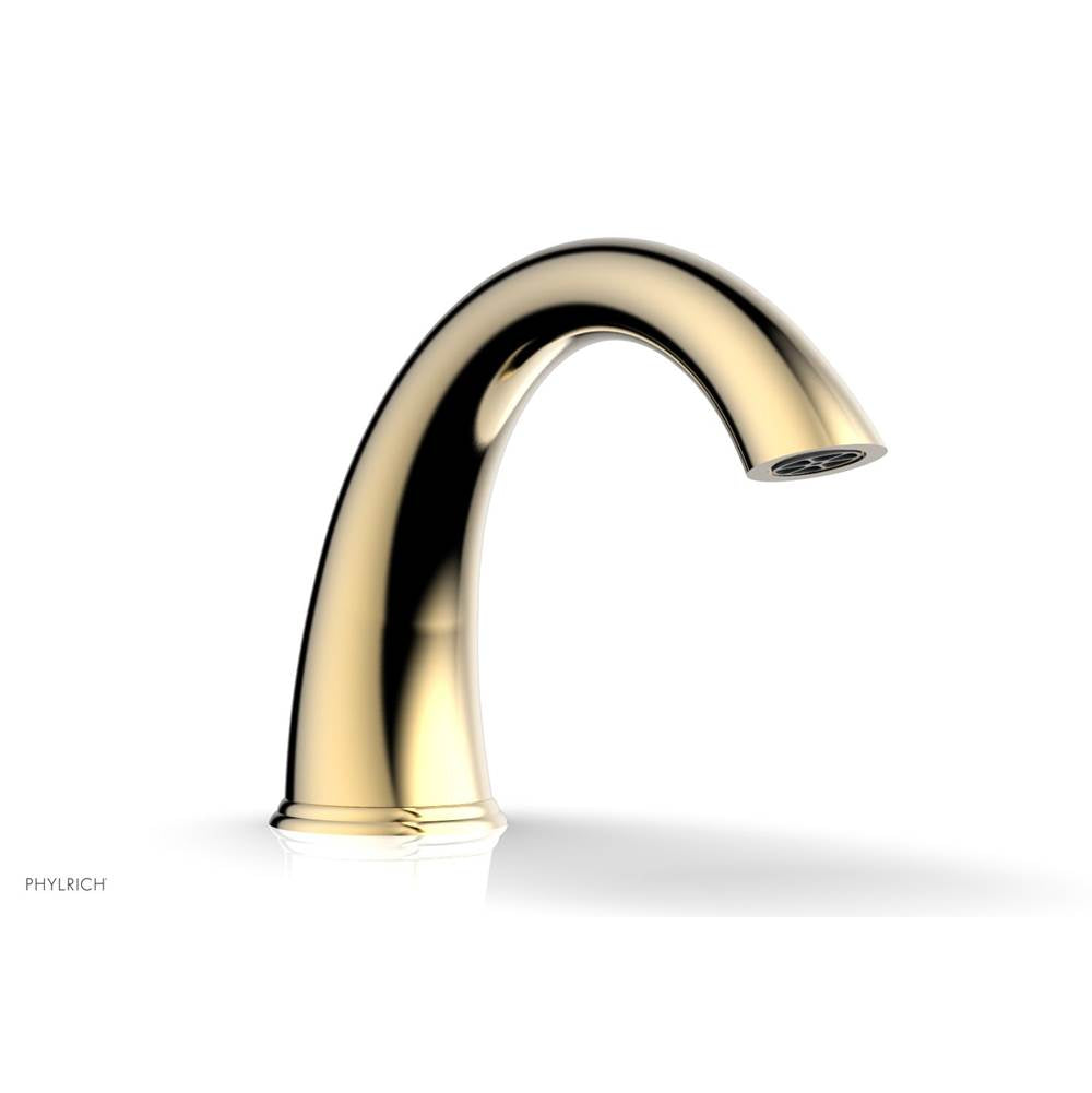 Phylrich - Deck Tub Spt, High Arc - Satin Brass