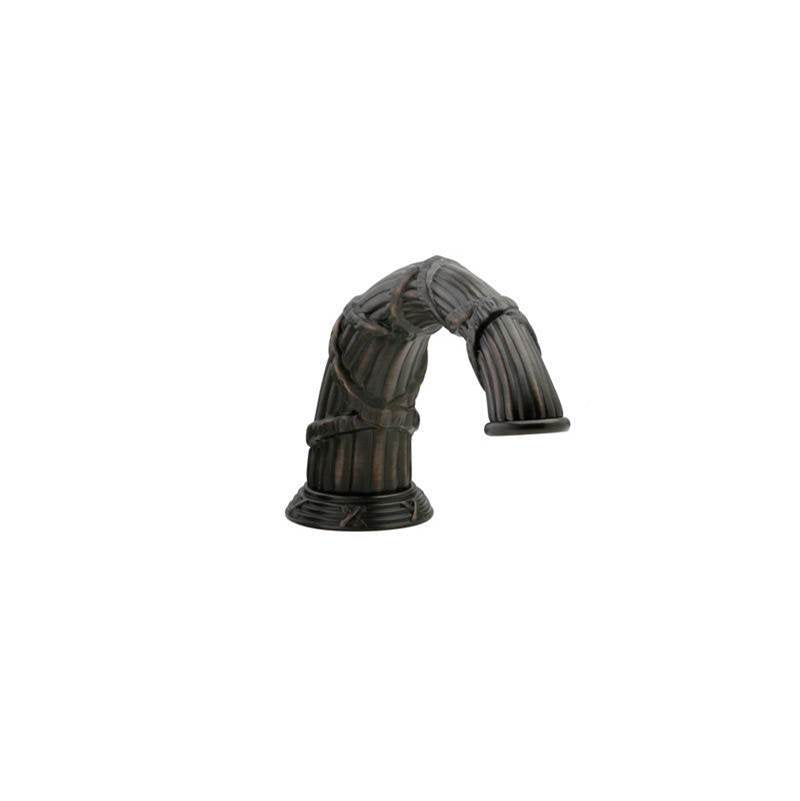 Phylrich - RIBBON & REED Deck Tub Spout K5137 - Old English Brass