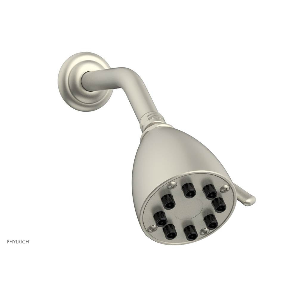 Phylrich - 8 Jet 3 1/2 Rnd Shwr Head - Burnished Nickel