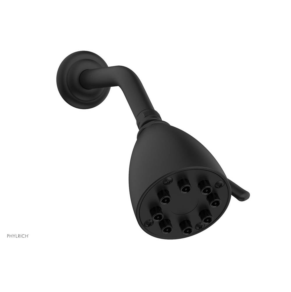 Phylrich - 8 Jet 3 1/2 Rnd Shwr Head - Matte Black